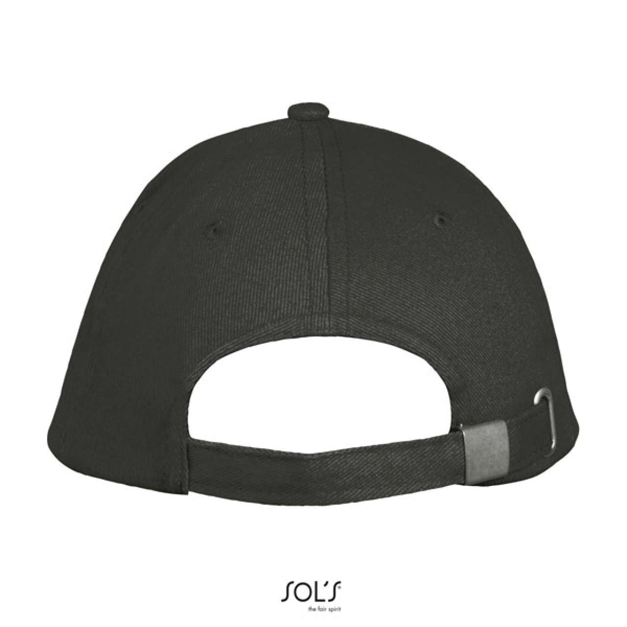 SOL'S LONG BEACH - 5 PANEL CAP - Dark Grey/Light Grey - Additional