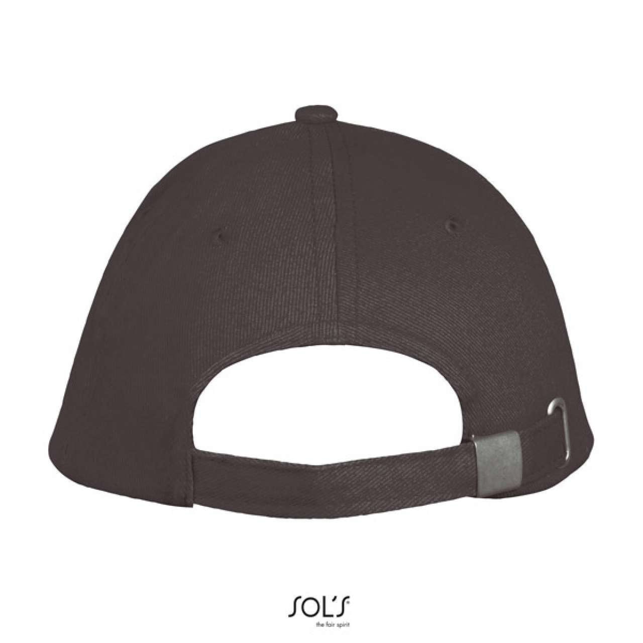 SOL'S LONG BEACH - 5 PANEL CAP - Dark Grey/Orange - Additional