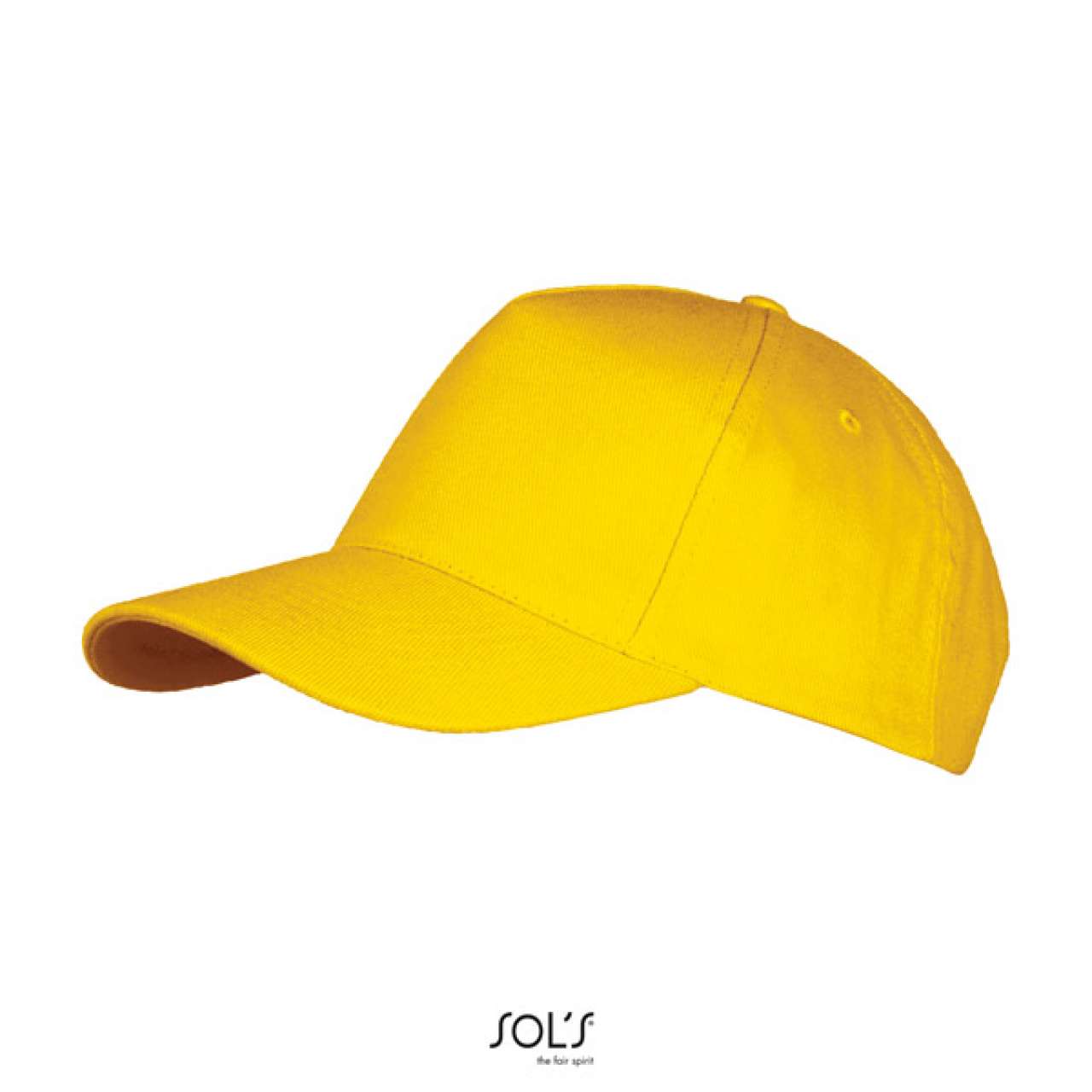 SOL'S LONG BEACH - 5 PANEL CAP - Gold - Additional
