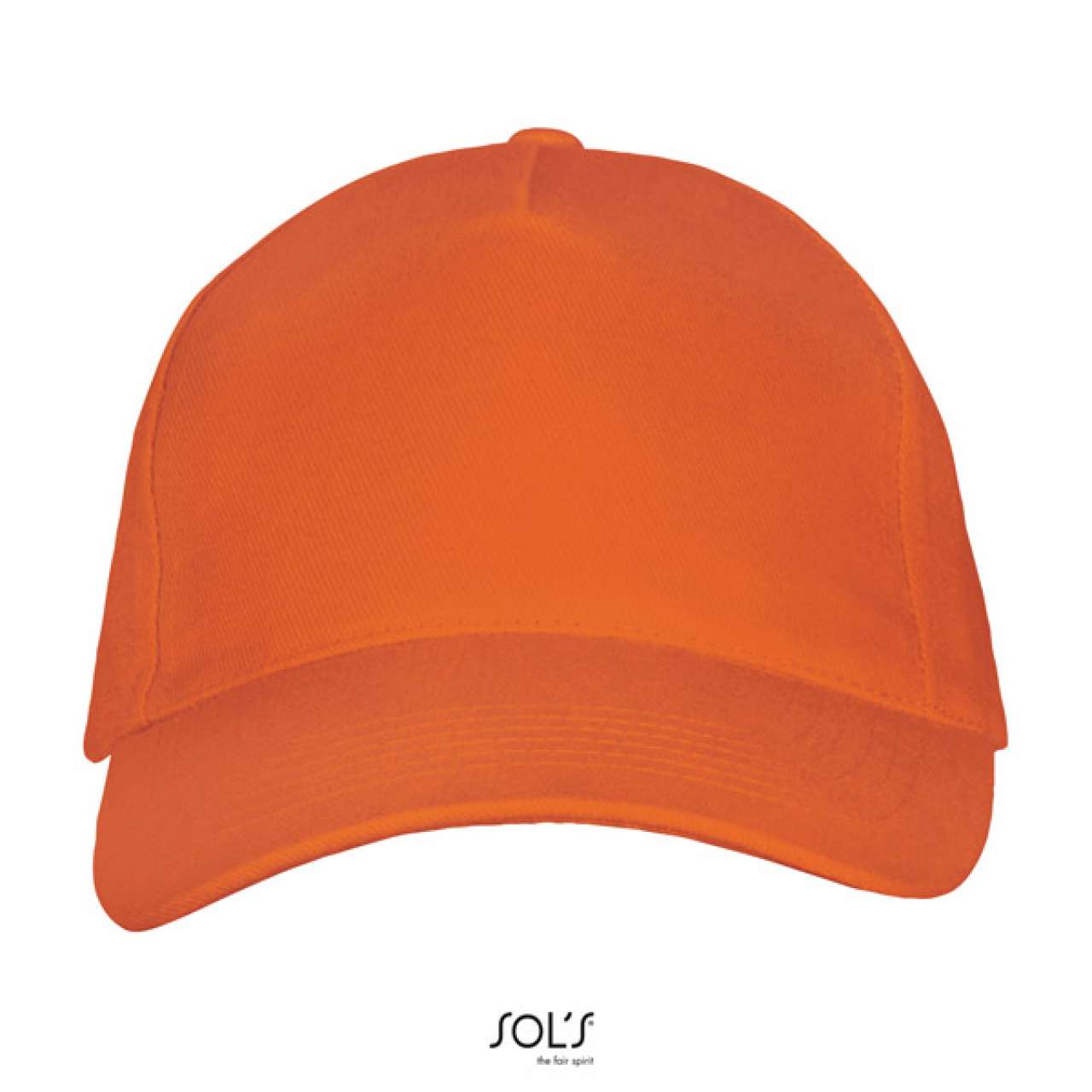 SOL'S LONG BEACH - 5 PANEL CAP - Orange - Main