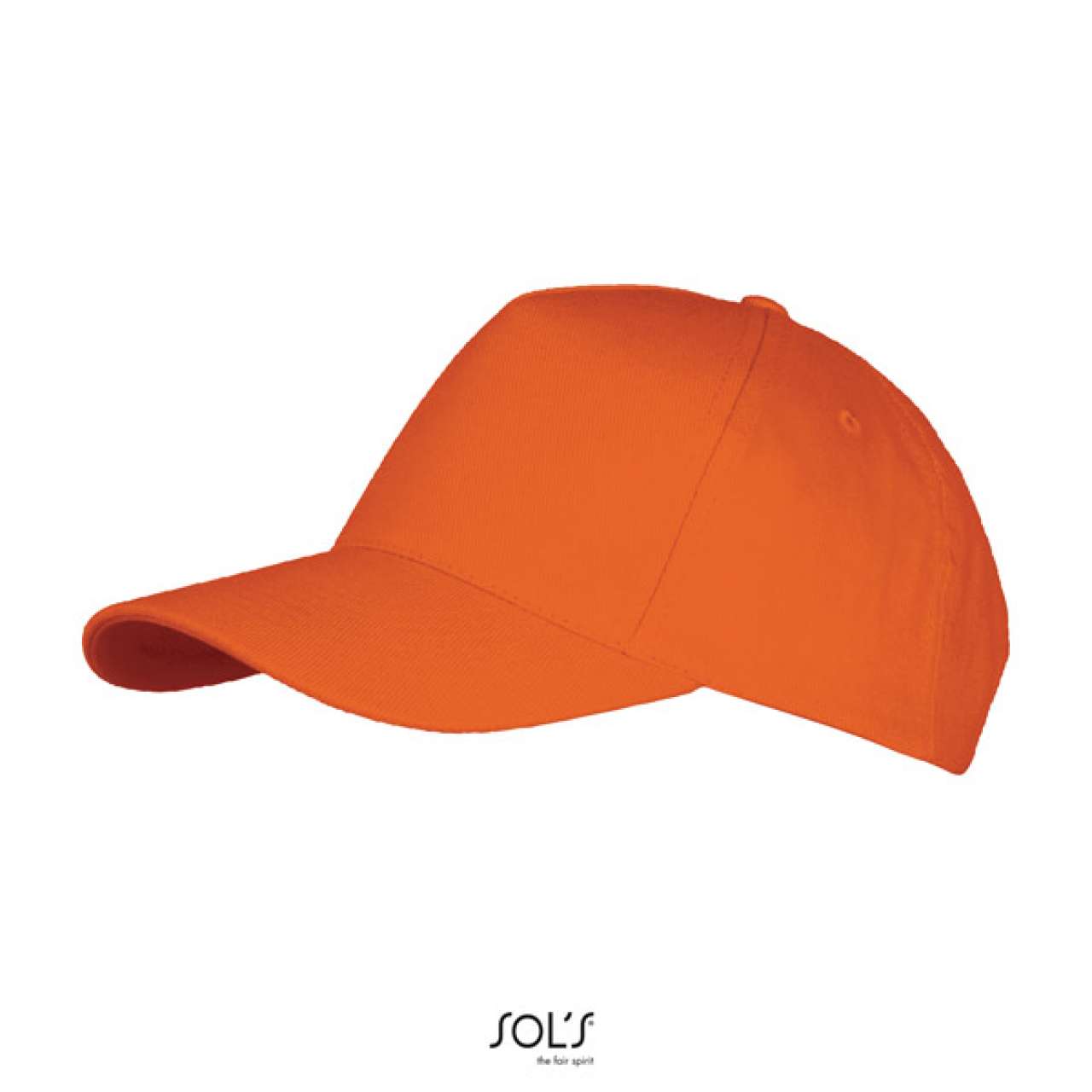 SOL'S LONG BEACH - 5 PANEL CAP - Orange - Additional
