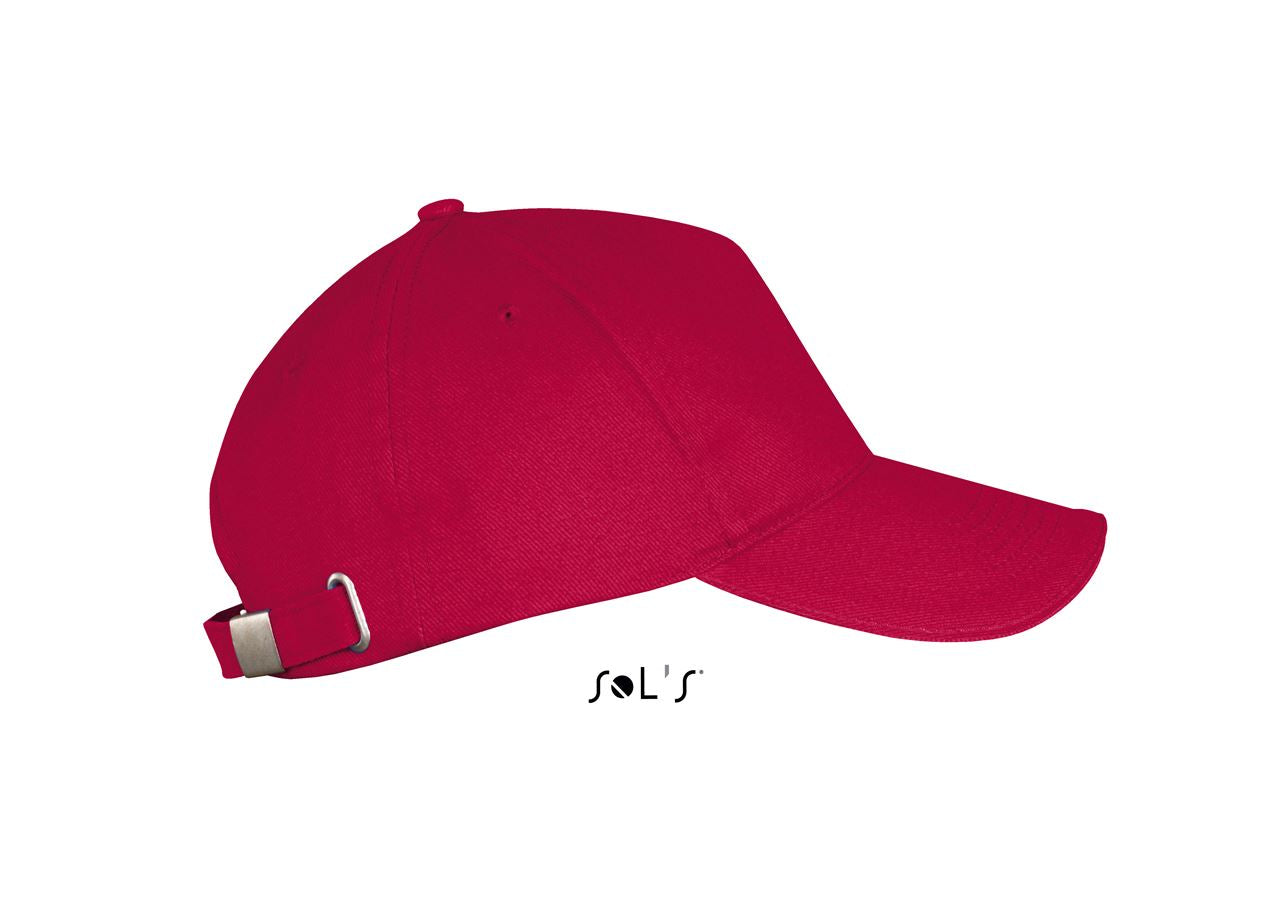 SOL'S LONG BEACH - 5 PANEL CAP - Red - Additional