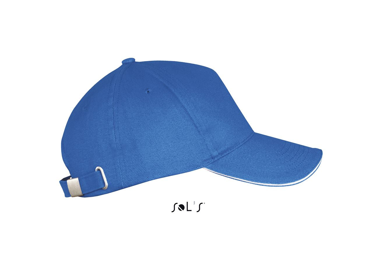 SOL'S LONG BEACH - 5 PANEL CAP - Royal Blue/White - Additional
