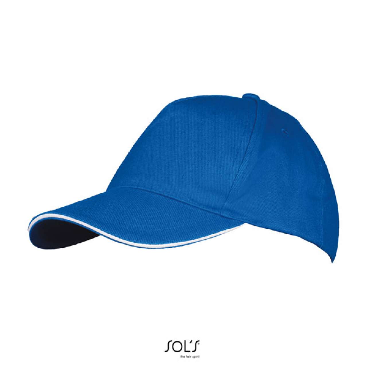 SOL'S LONG BEACH - 5 PANEL CAP - Royal Blue/White - Additional