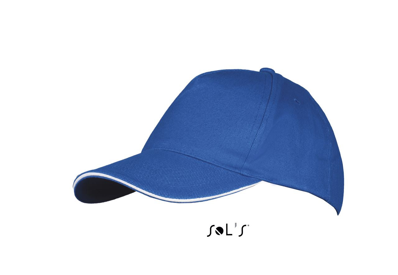 SOL'S LONG BEACH - 5 PANEL CAP - Royal Blue/White - Additional