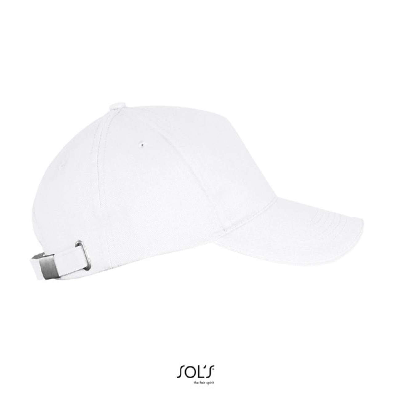 SOL'S LONG BEACH - 5 PANEL CAP - White - Additional