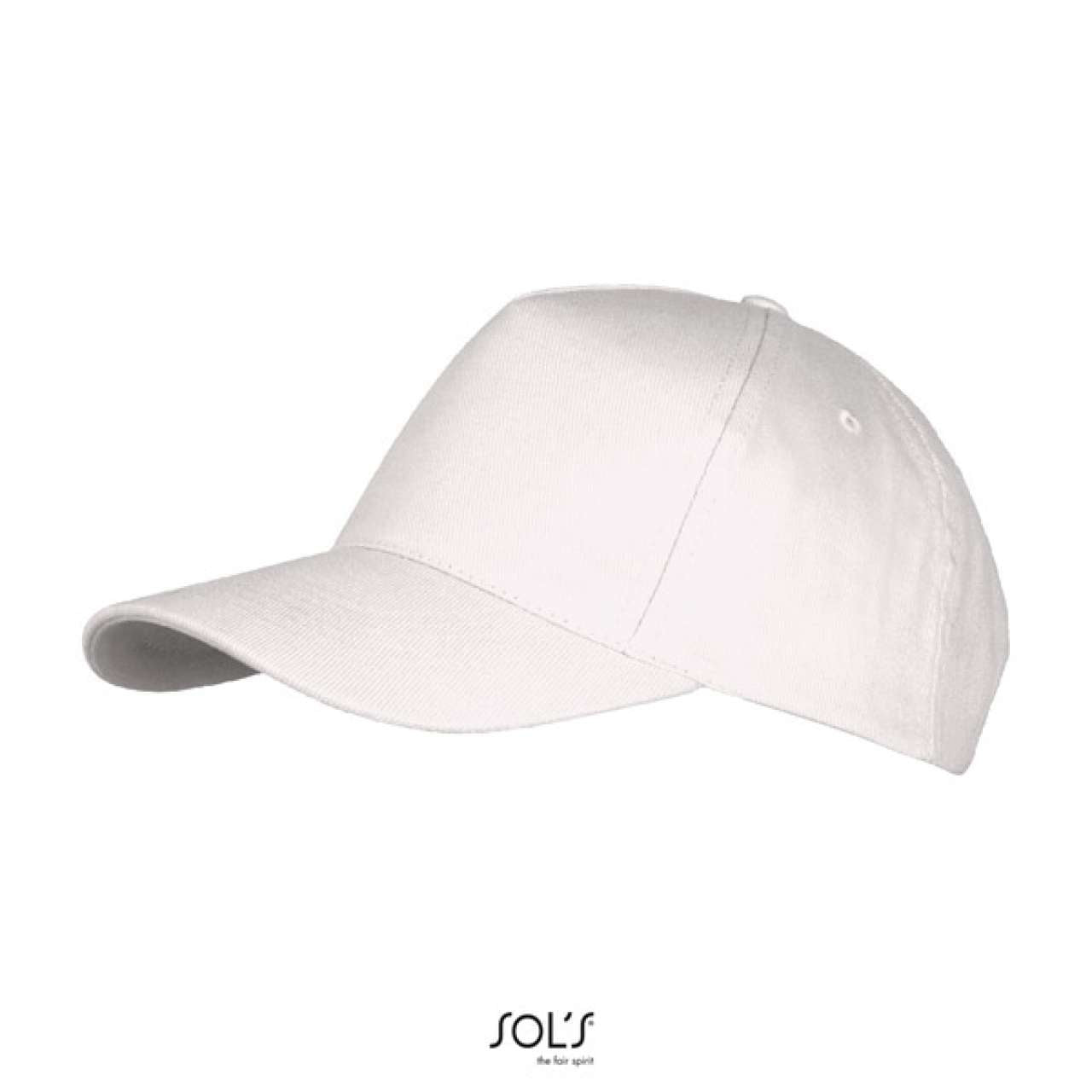 SOL'S LONG BEACH - 5 PANEL CAP - White - Additional