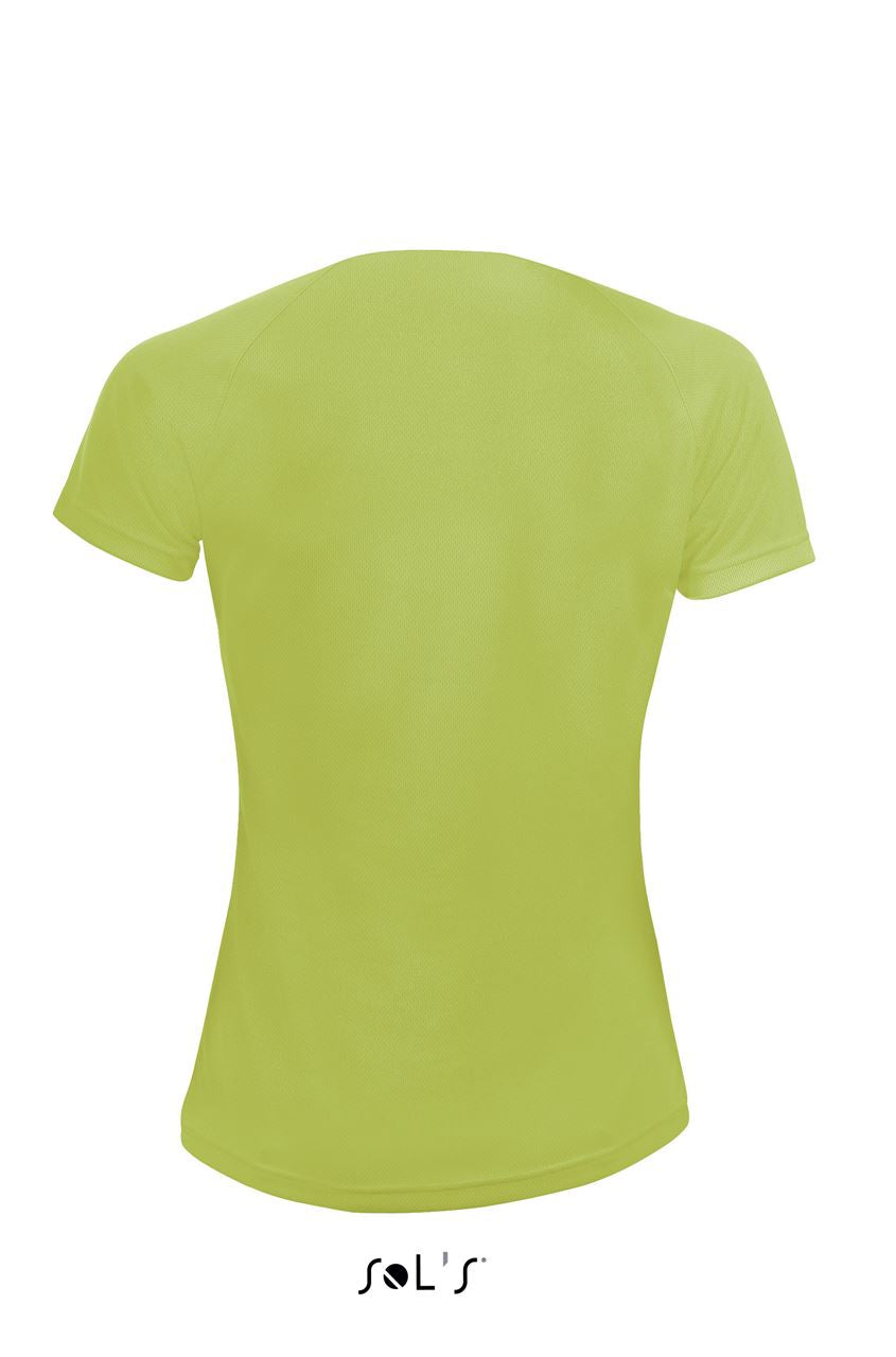 SOL'S SPORTY WOMEN - RAGLAN SLEEVED T-SHIRT - Apple Green - Additional
