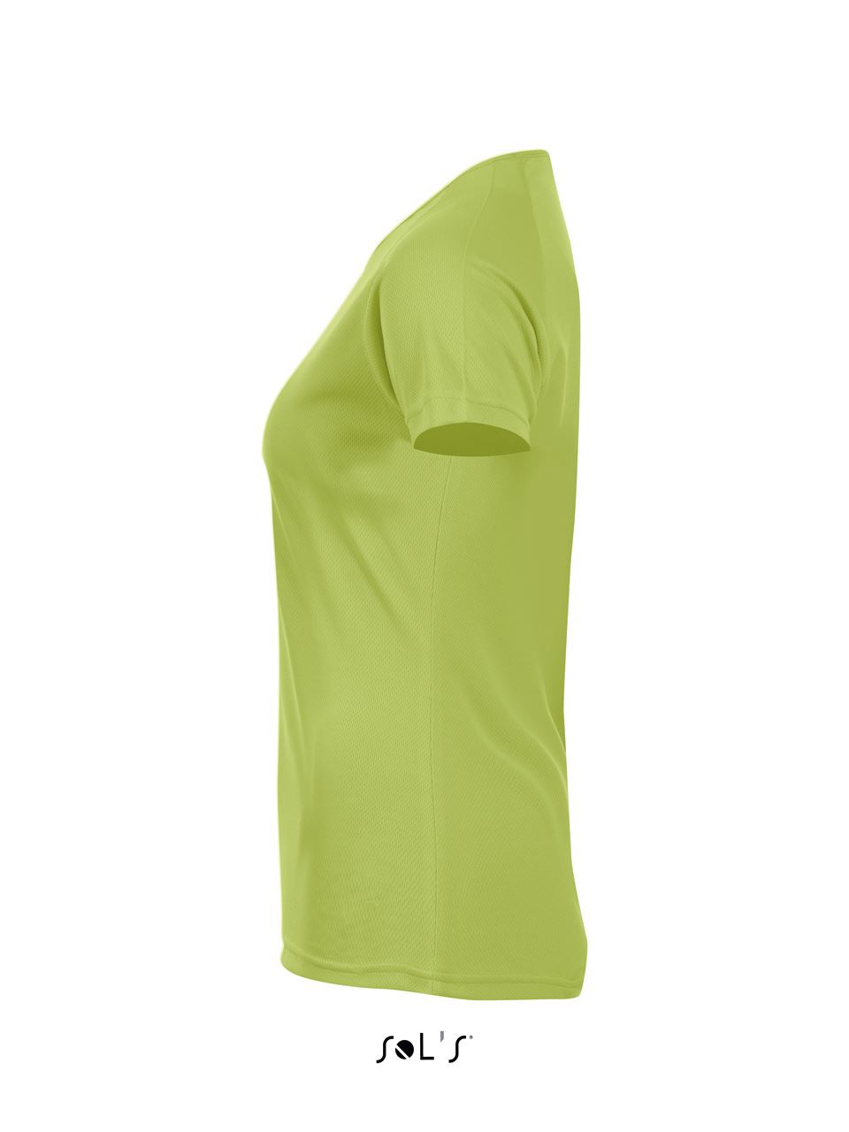 SOL'S SPORTY WOMEN - RAGLAN SLEEVED T-SHIRT - Apple Green - Additional