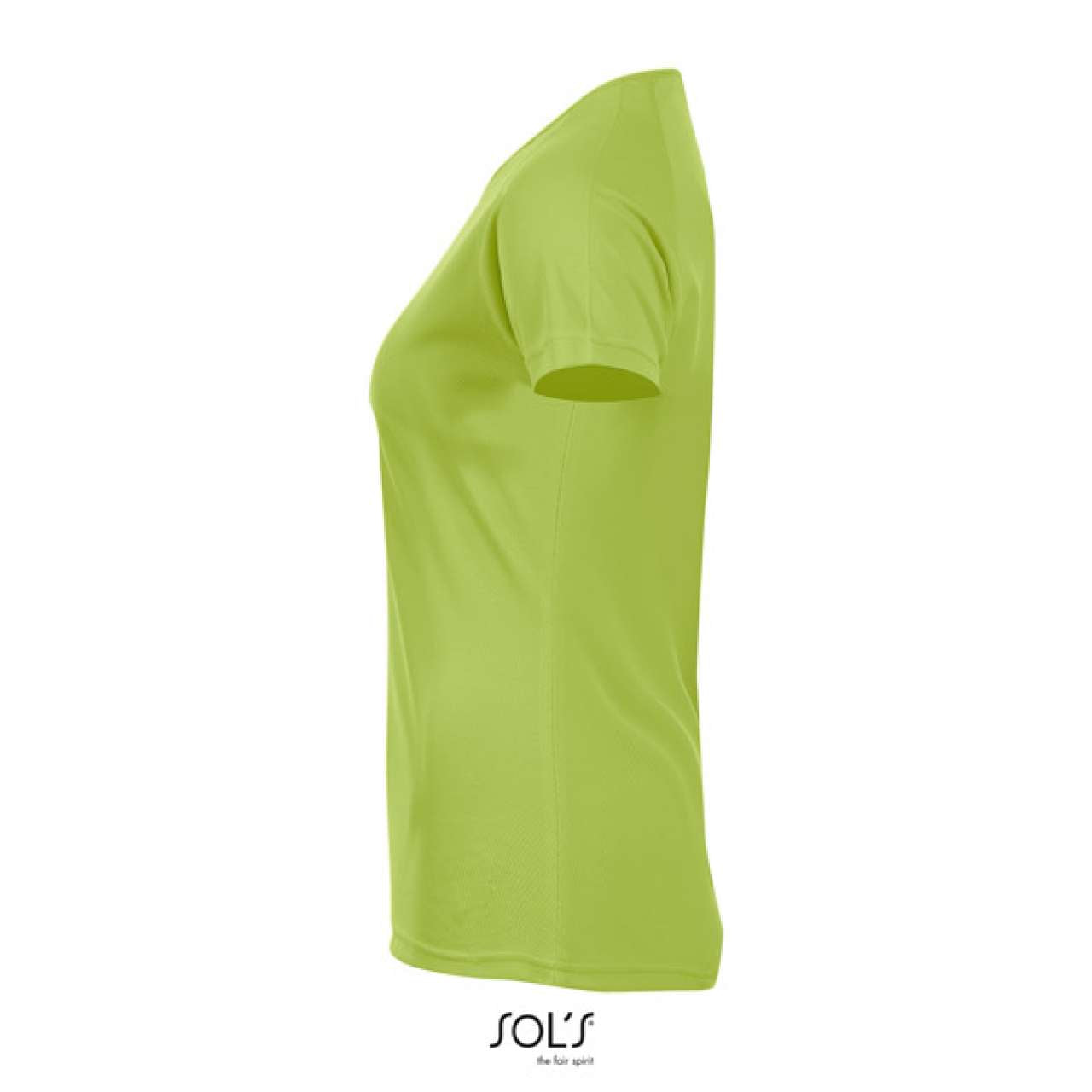 SOL'S SPORTY WOMEN - RAGLAN SLEEVED T-SHIRT - Apple Green - Additional