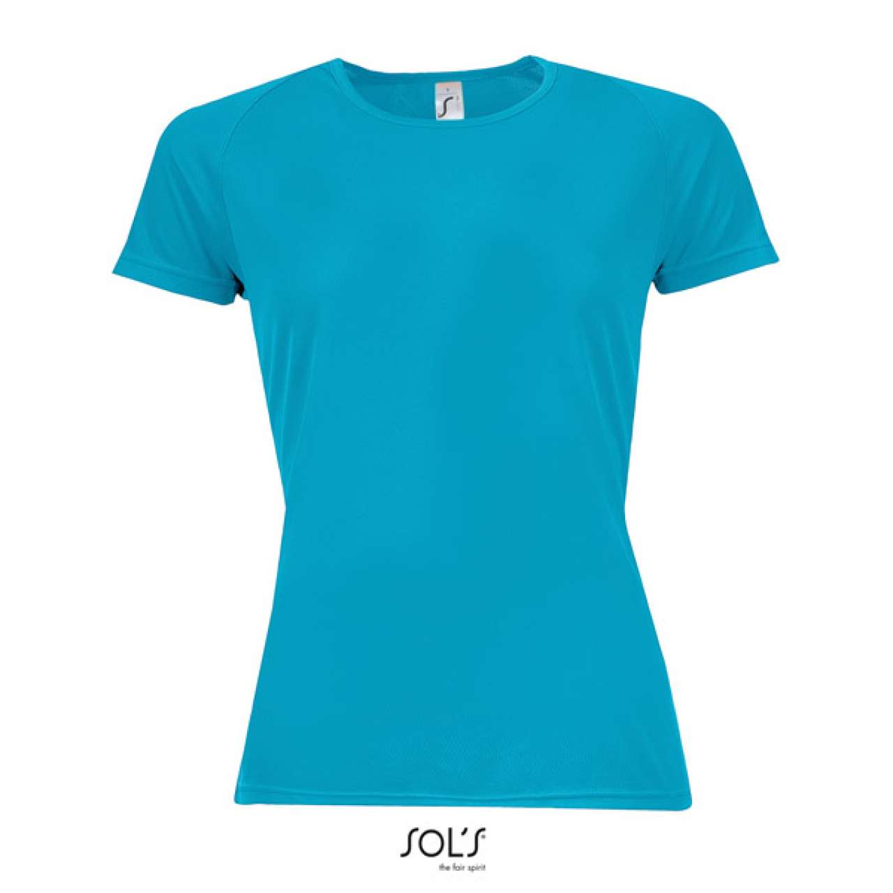 SOL'S SPORTY WOMEN - RAGLAN SLEEVED T-SHIRT - Aqua - Additional