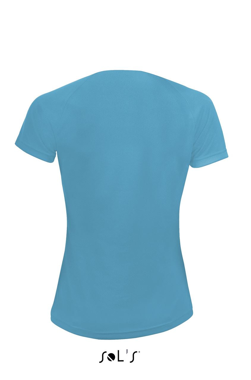 SOL'S SPORTY WOMEN - RAGLAN SLEEVED T-SHIRT - Aqua - Additional