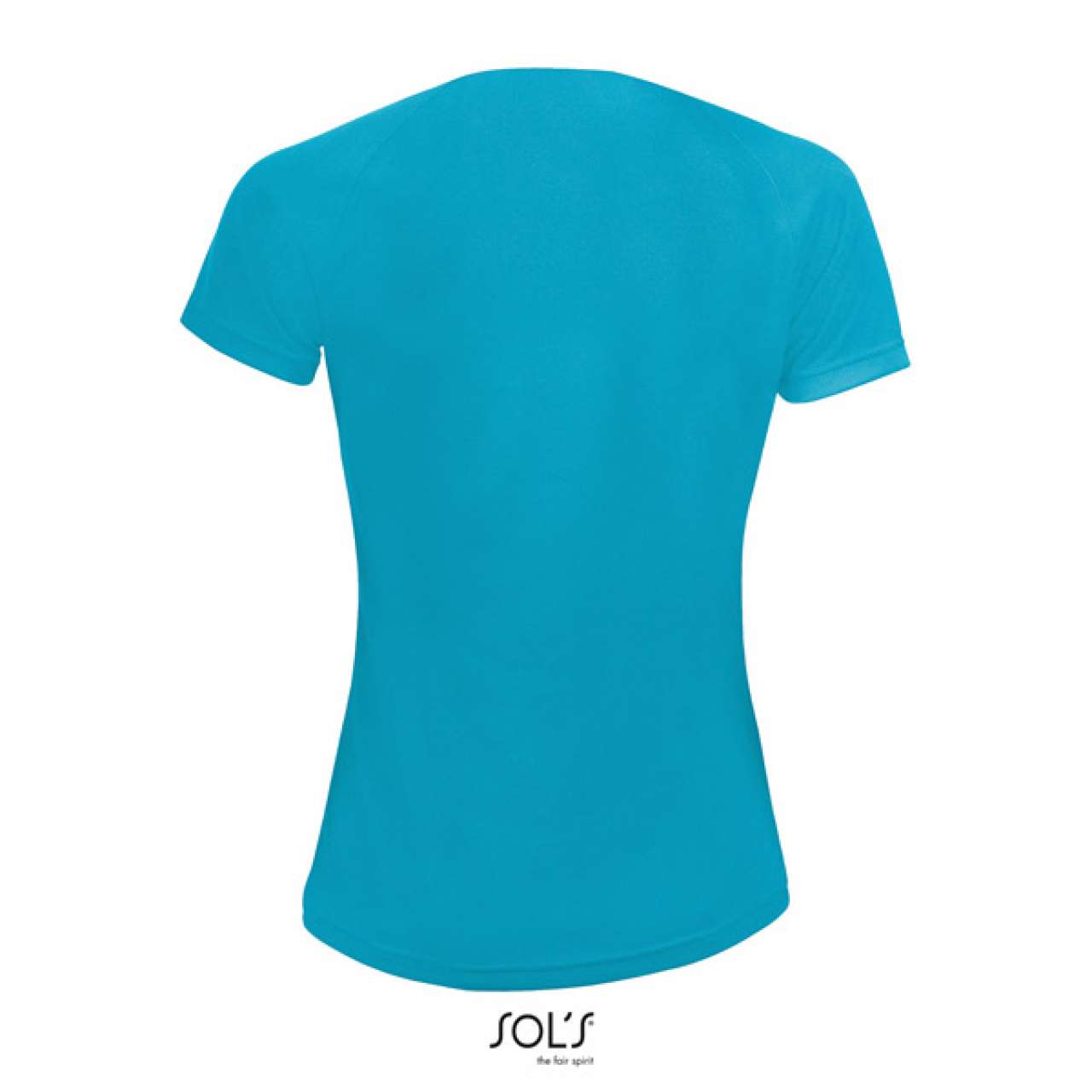 SOL'S SPORTY WOMEN - RAGLAN SLEEVED T-SHIRT - Aqua - Additional