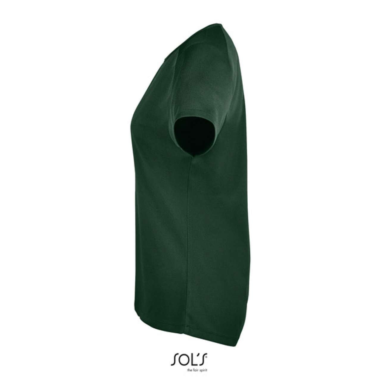 SOL'S SPORTY WOMEN - RAGLAN SLEEVED T-SHIRT - Forest Green - Additional