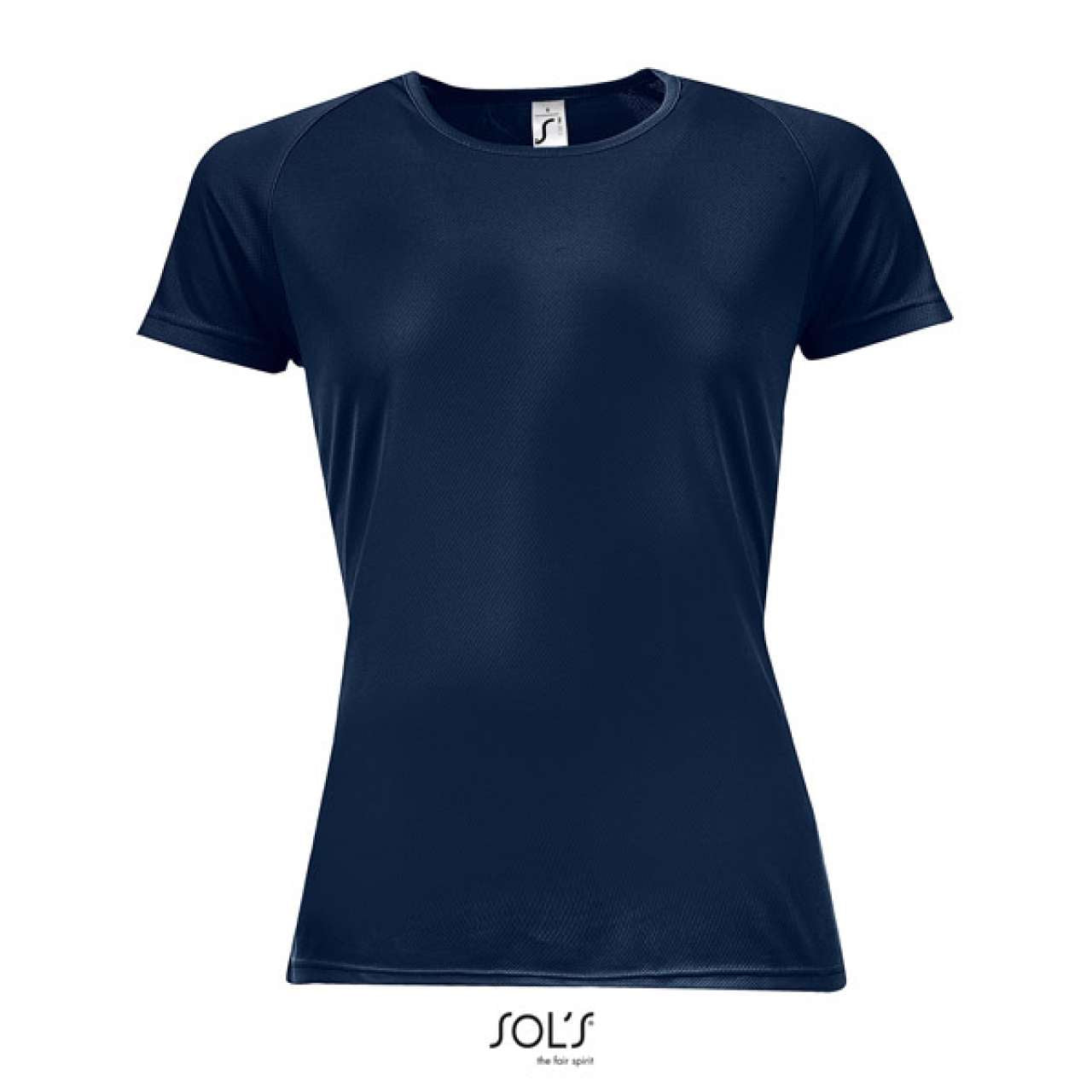 SOL'S SPORTY WOMEN - RAGLAN SLEEVED T-SHIRT - French Navy - Additional