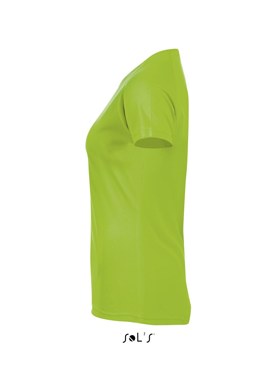 SOL'S SPORTY WOMEN - RAGLAN SLEEVED T-SHIRT - Neon Green - Additional
