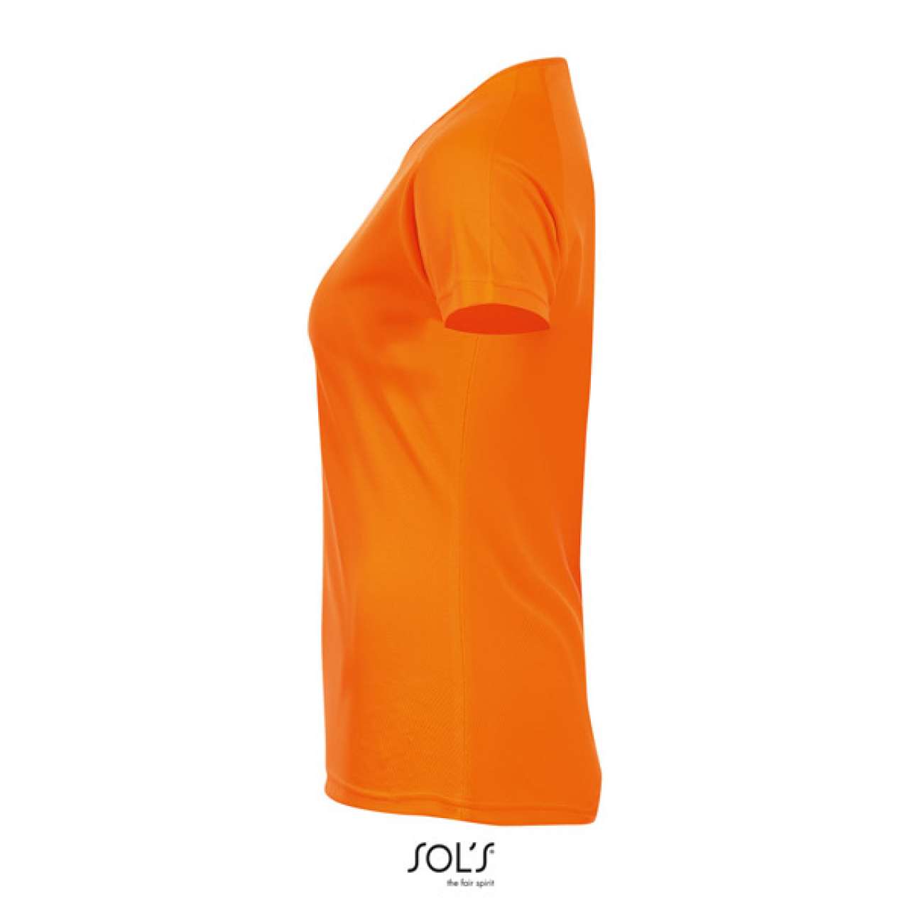 SOL'S SPORTY WOMEN - RAGLAN SLEEVED T-SHIRT - Neon Orange - Additional