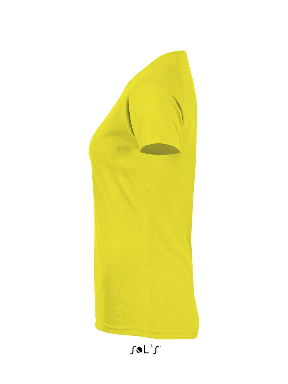 SOL'S SPORTY WOMEN - RAGLAN SLEEVED T-SHIRT - Neon Yellow - Additional