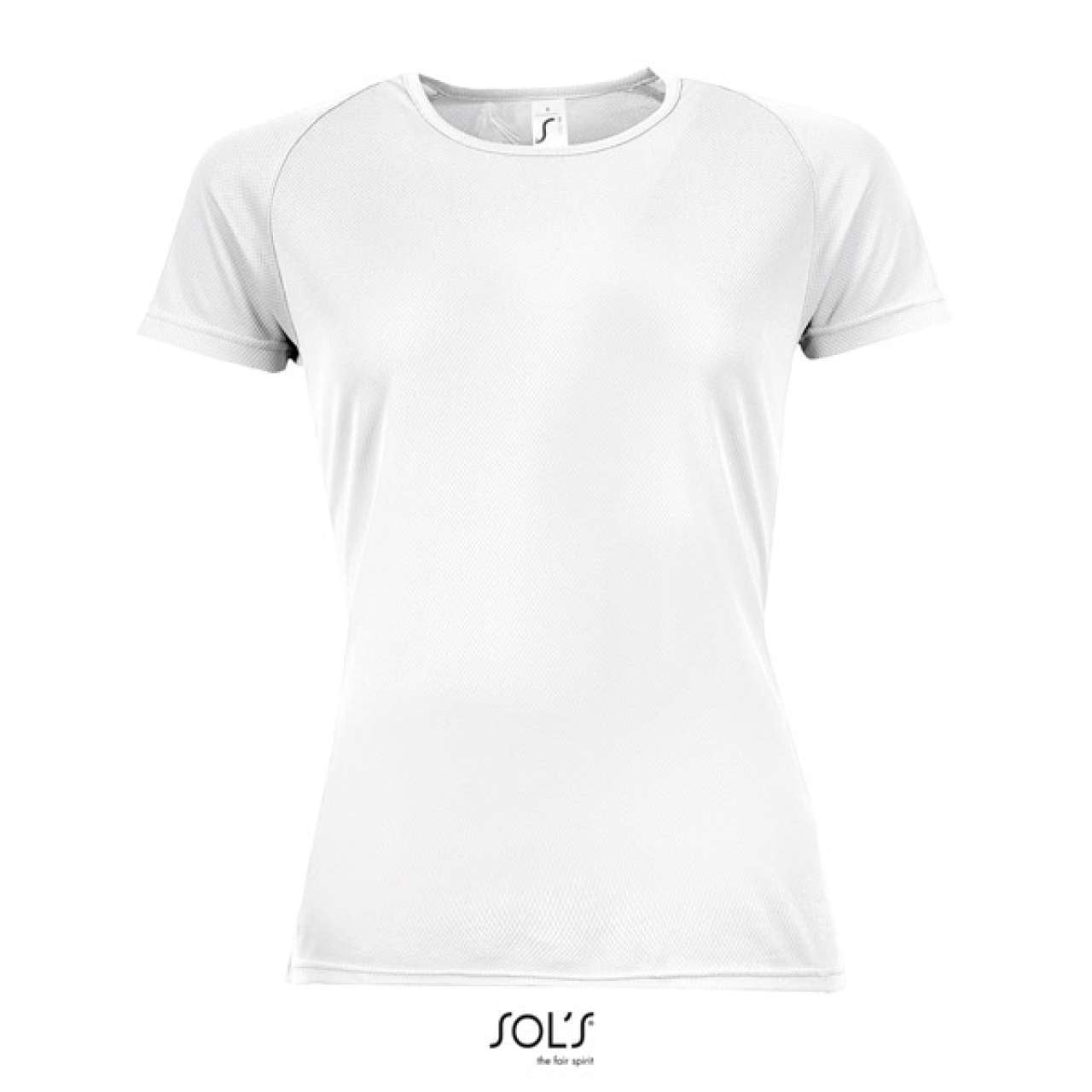 SOL'S SPORTY WOMEN - RAGLAN SLEEVED T-SHIRT - White - Additional