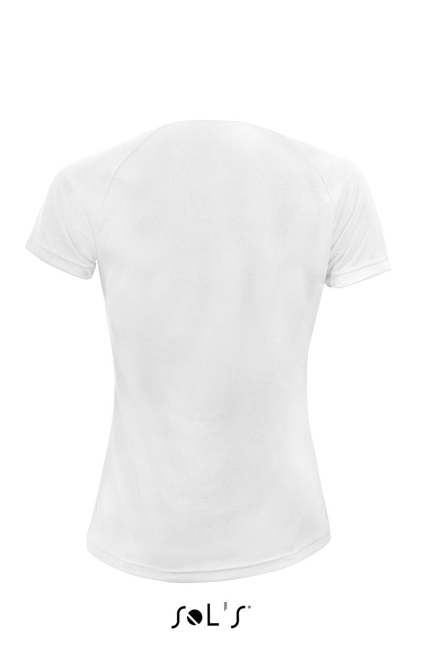SOL'S SPORTY WOMEN - RAGLAN SLEEVED T-SHIRT - White - Additional