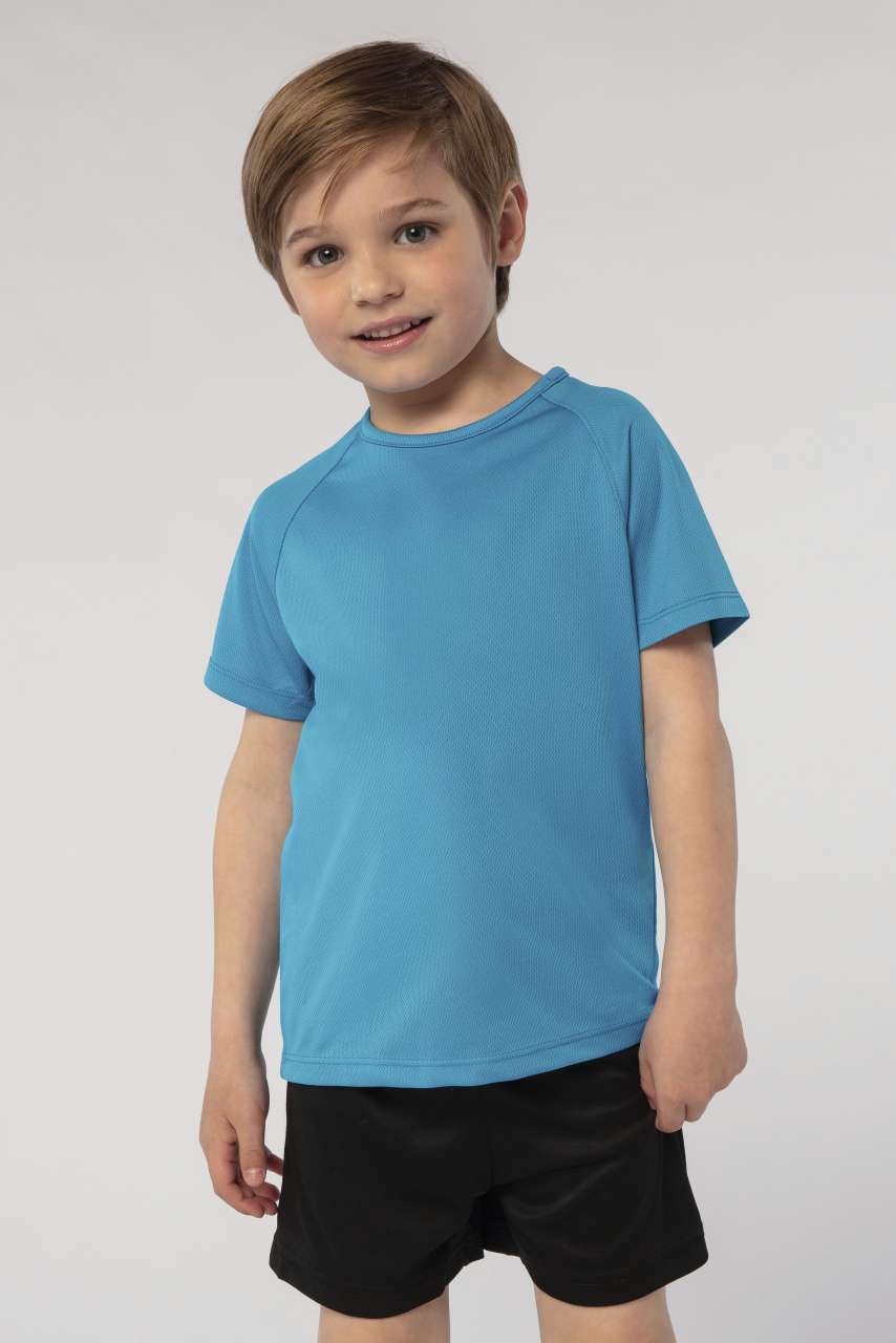 SOL'S SPORTY KIDS' - RAGLAN-SLEEVED T-SHIRT - Apple Green - modelimageurl