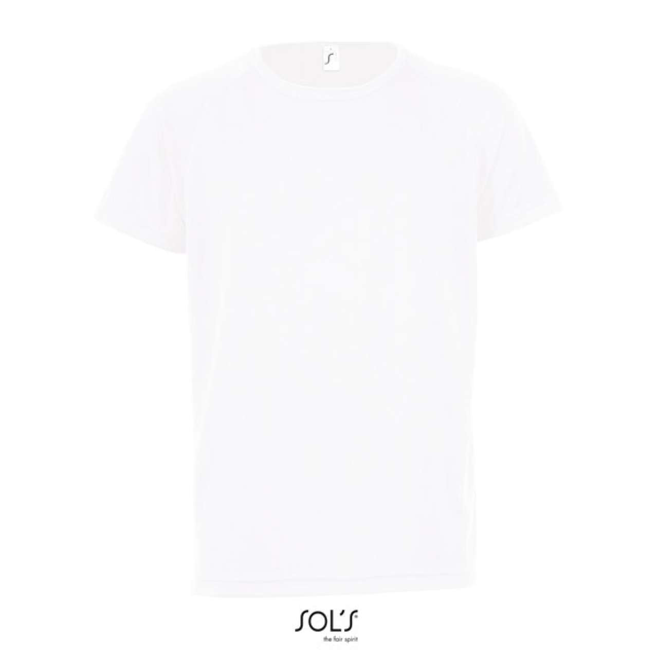 SOL'S SPORTY KIDS' - RAGLAN-SLEEVED T-SHIRT - White - colorimageurl