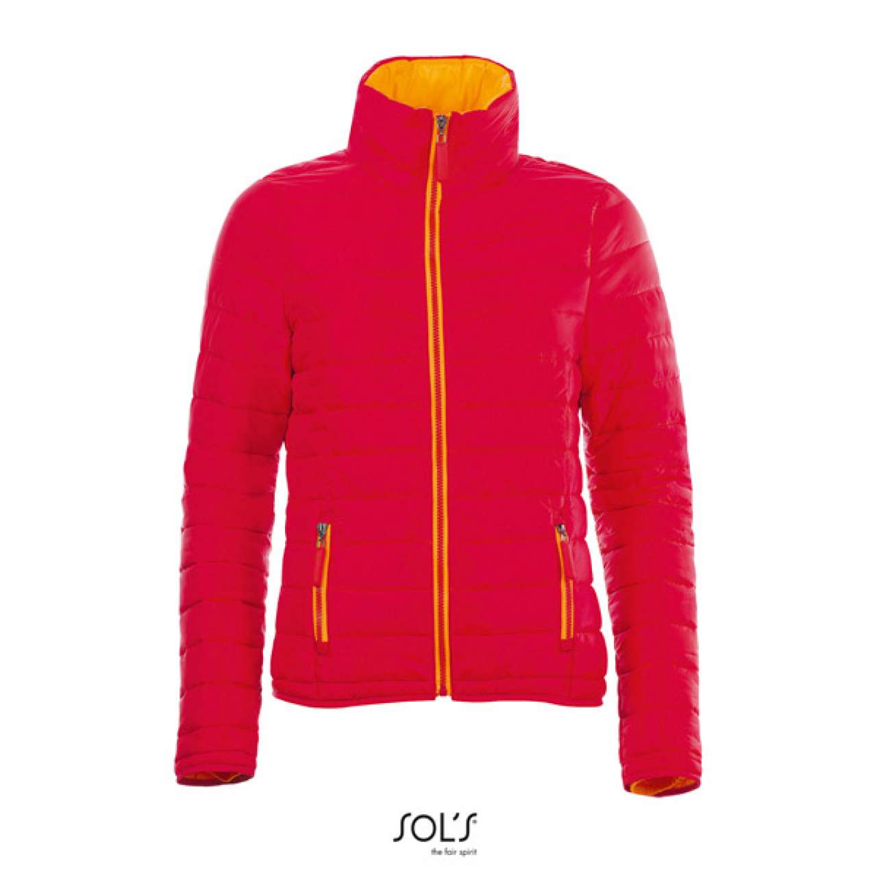 SOL'S RIDE WOMEN - LIGHT PADDED JACKET - Red - Main