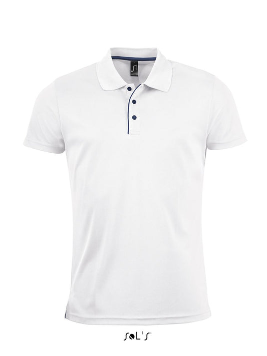 SOL'S PERFORMER MEN - SPORTS POLO SHIRT - White - Main
