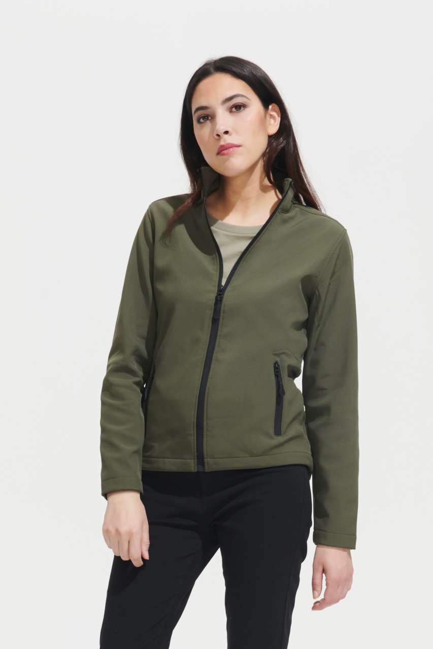 SOL'S RACE WOMEN - SOFTSHELL ZIP JACKET - Army - Model