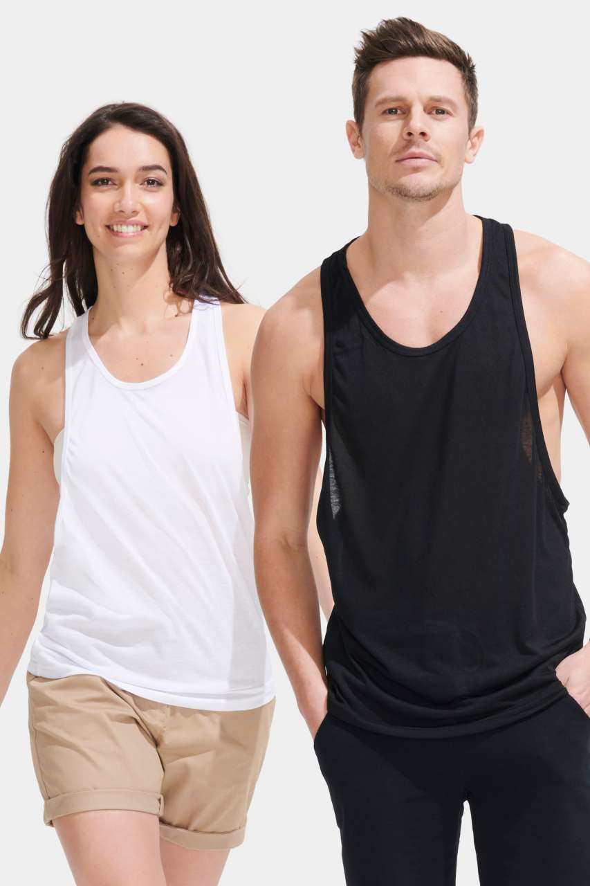 SOL'S JAMAICA - UNISEX TANK TOP - Black - Model