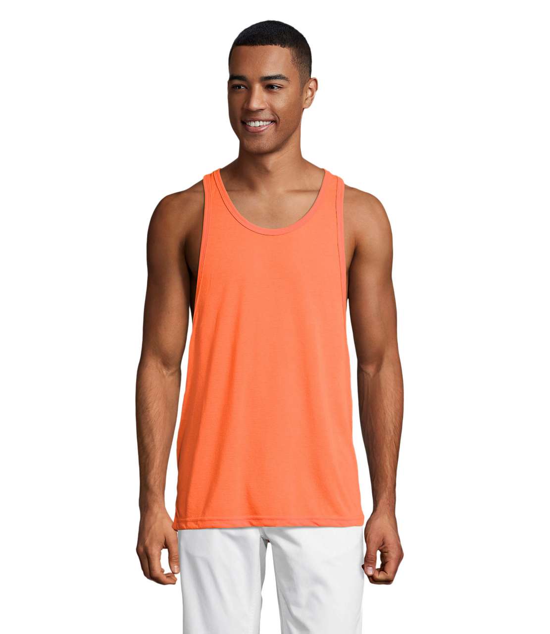 SOL'S JAMAICA - UNISEX TANK TOP - Neon Orange - Additional