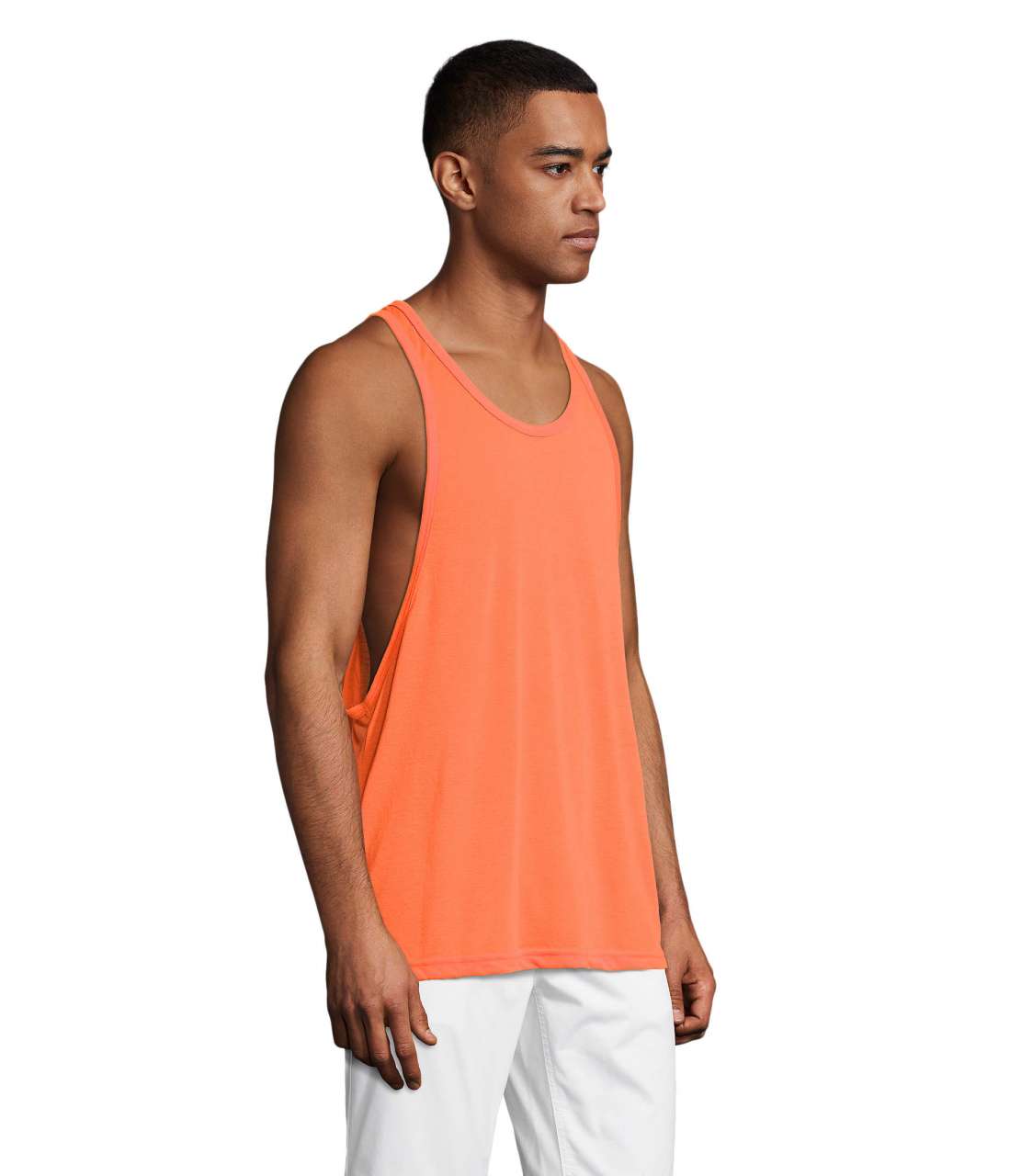 SOL'S JAMAICA - UNISEX TANK TOP - Neon Orange - Additional