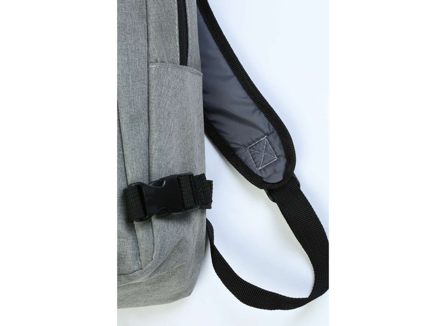 SOL'S WALL STREET - 600D POLYESTER BACKPACK - Grey Melange - Additional