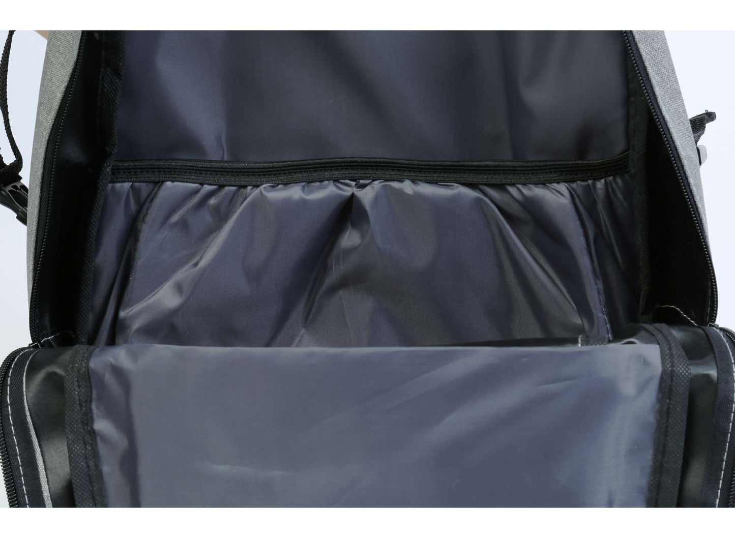 SOL'S WALL STREET - 600D POLYESTER BACKPACK - Grey Melange - Additional