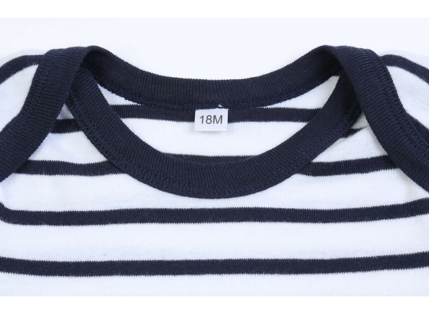 SOL'S MILES BABY - STRIPED BODYSUIT - White/Navy - Additional