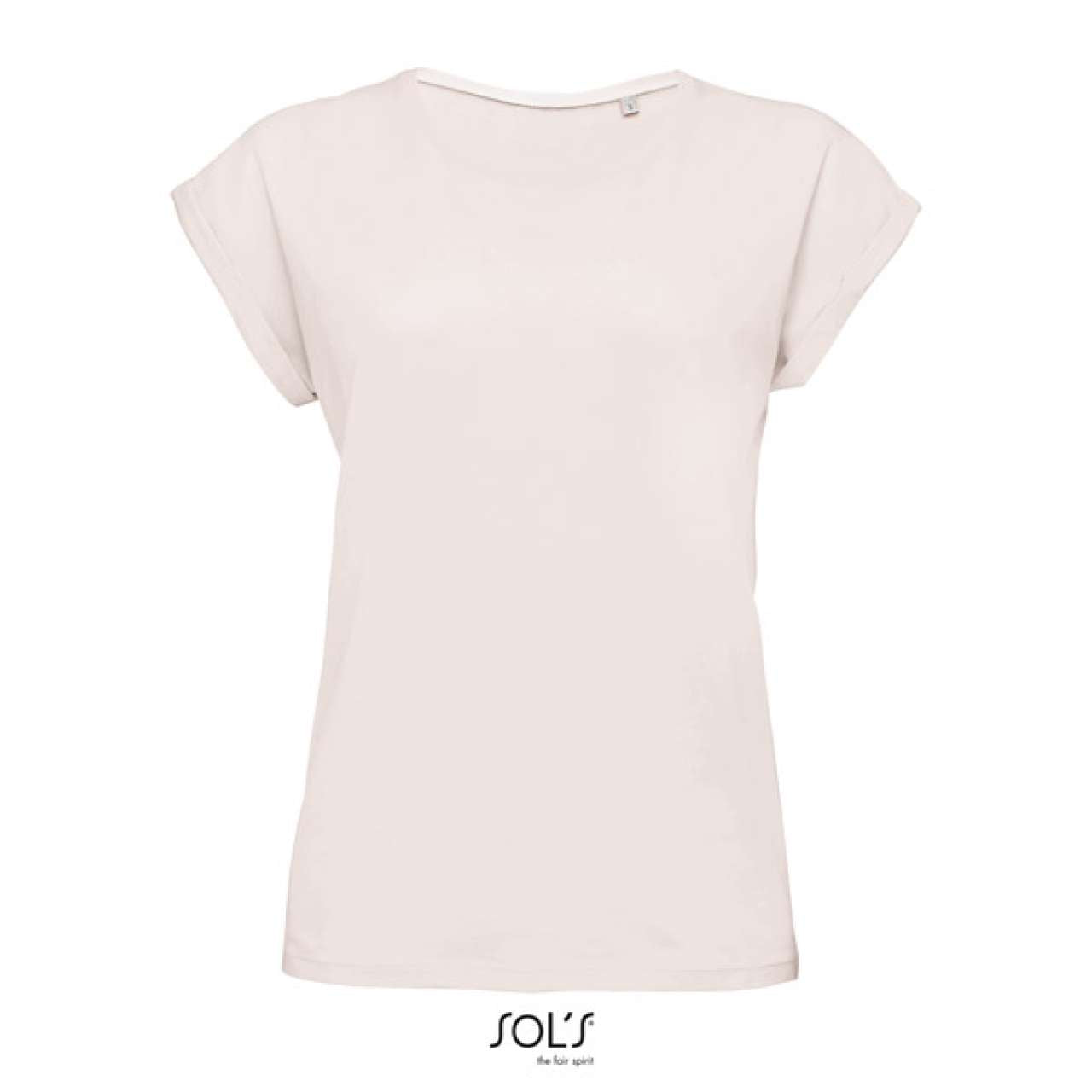 SOL'S MELBA - WOMEN’S ROUND NECK T-SHIRT - Creamy Pink - Main