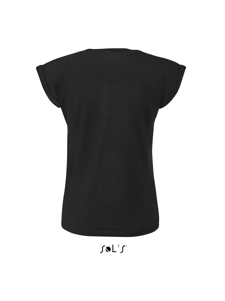 SOL'S MELBA - WOMEN’S ROUND NECK T-SHIRT - Deep Black - Additional
