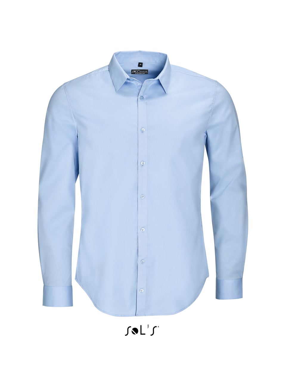 SOL'S BLAKE MEN - LONG SLEEVE STRETCH SHIRT - Light Blue - Main