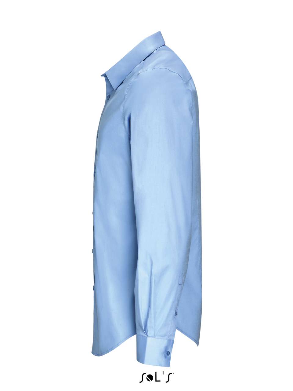 SOL'S BLAKE MEN - LONG SLEEVE STRETCH SHIRT - Light Blue - Additional