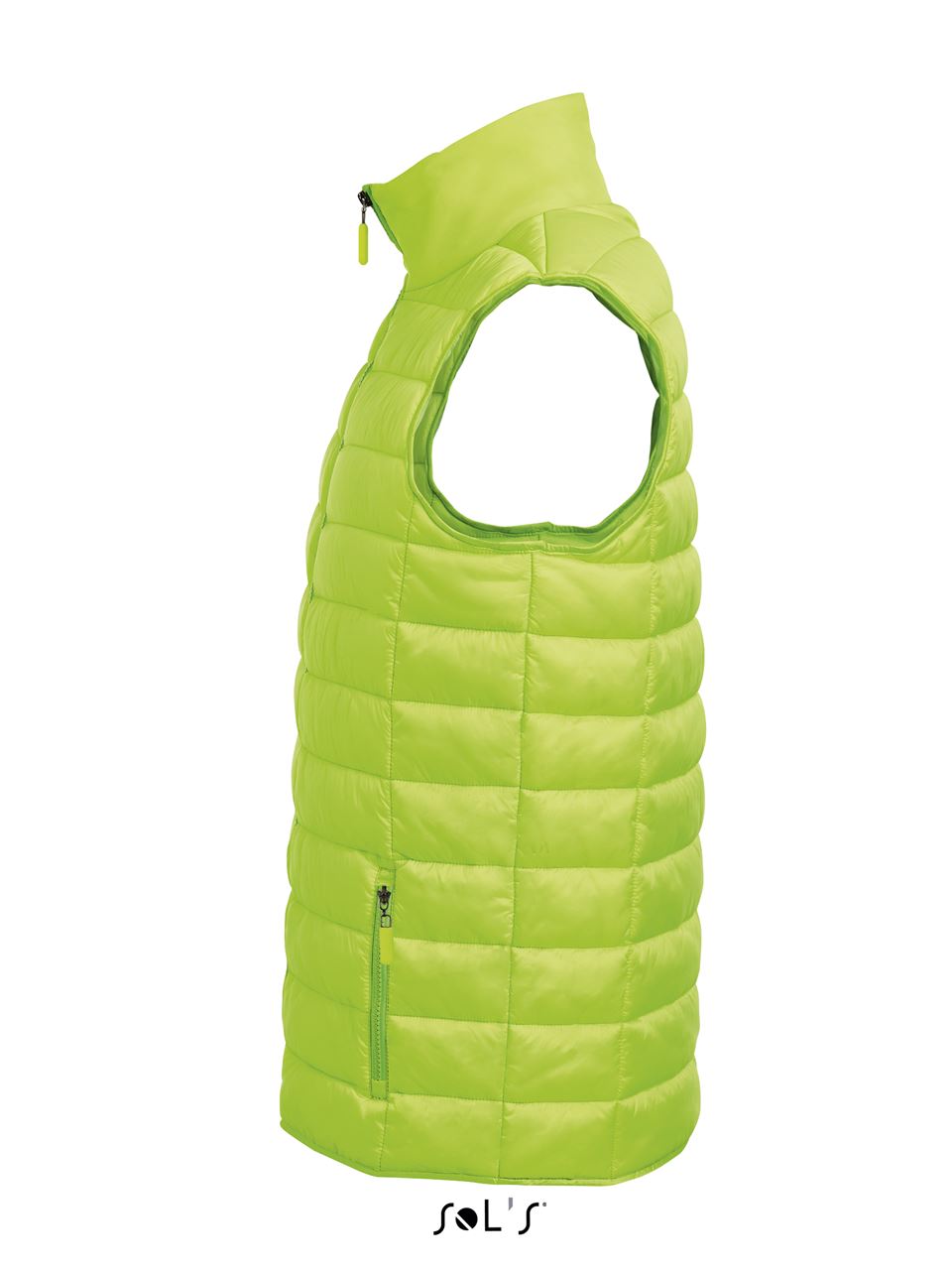 SOL'S WAVE MEN - LIGHTWEIGHT BODYWARMER - Neon Lime - Additional