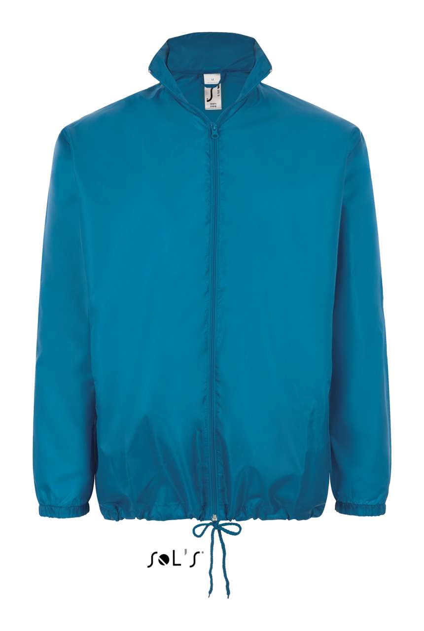 SOL'S SHIFT - UNISEX WATER REPELLENT WINDBREAKER - Aqua - Main