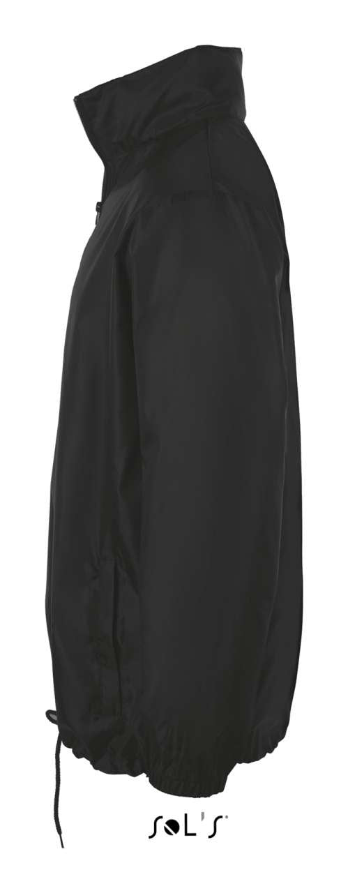 SOL'S SHIFT - UNISEX WATER REPELLENT WINDBREAKER - Black - Additional