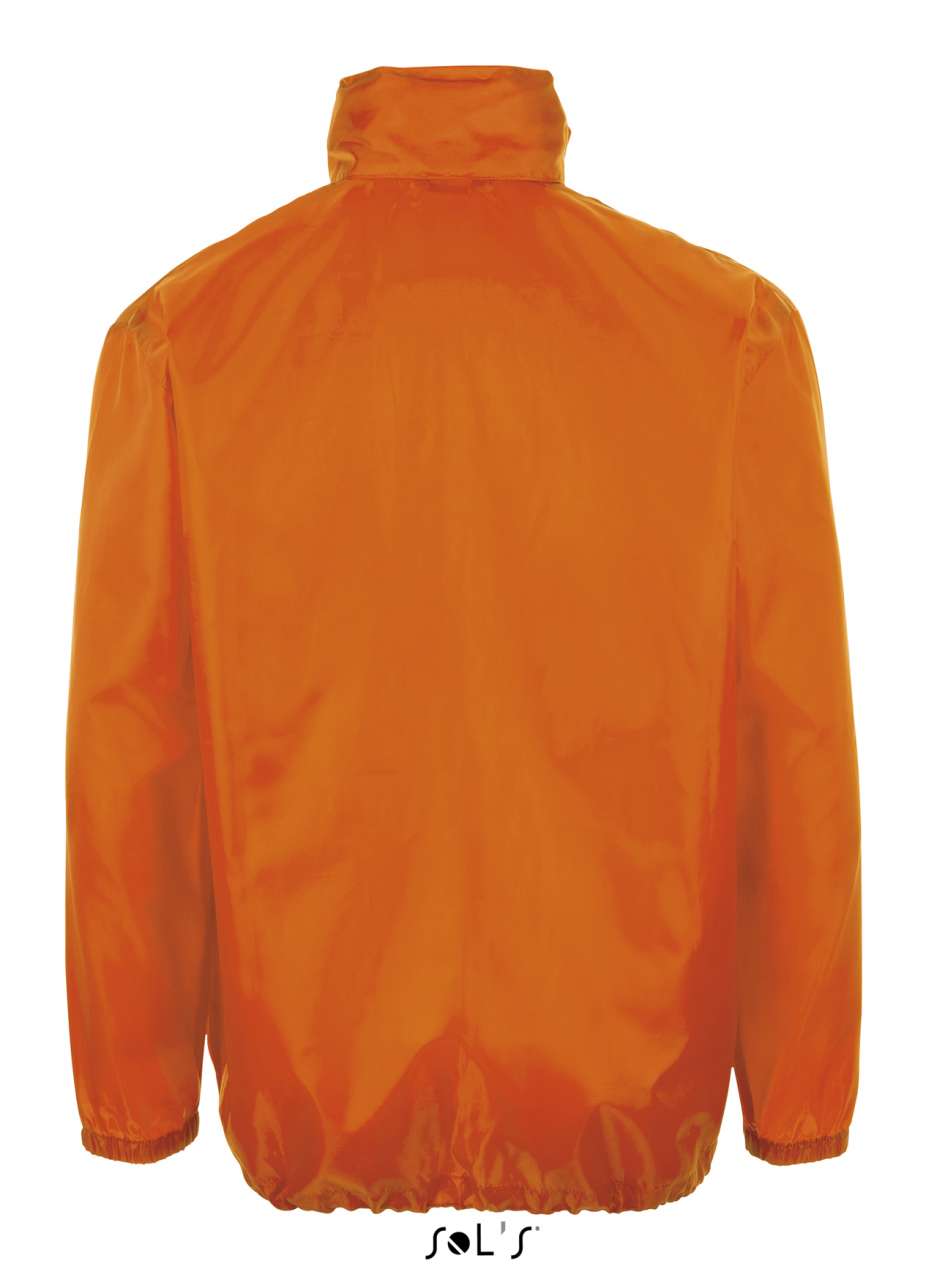 SOL'S SHIFT - UNISEX WATER REPELLENT WINDBREAKER - Orange - Additional