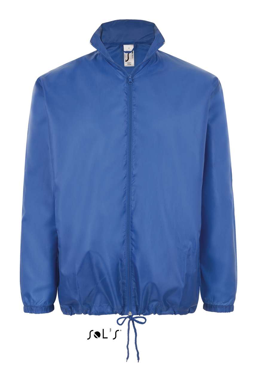 SOL'S SHIFT - UNISEX WATER REPELLENT WINDBREAKER - Royal Blue - Main