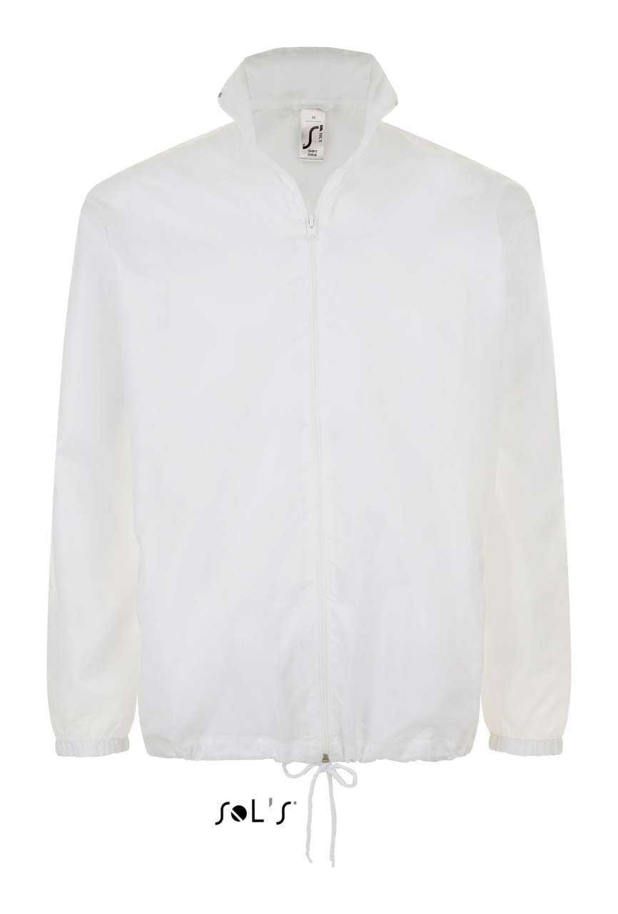 SOL'S SHIFT - UNISEX WATER REPELLENT WINDBREAKER - White - Main