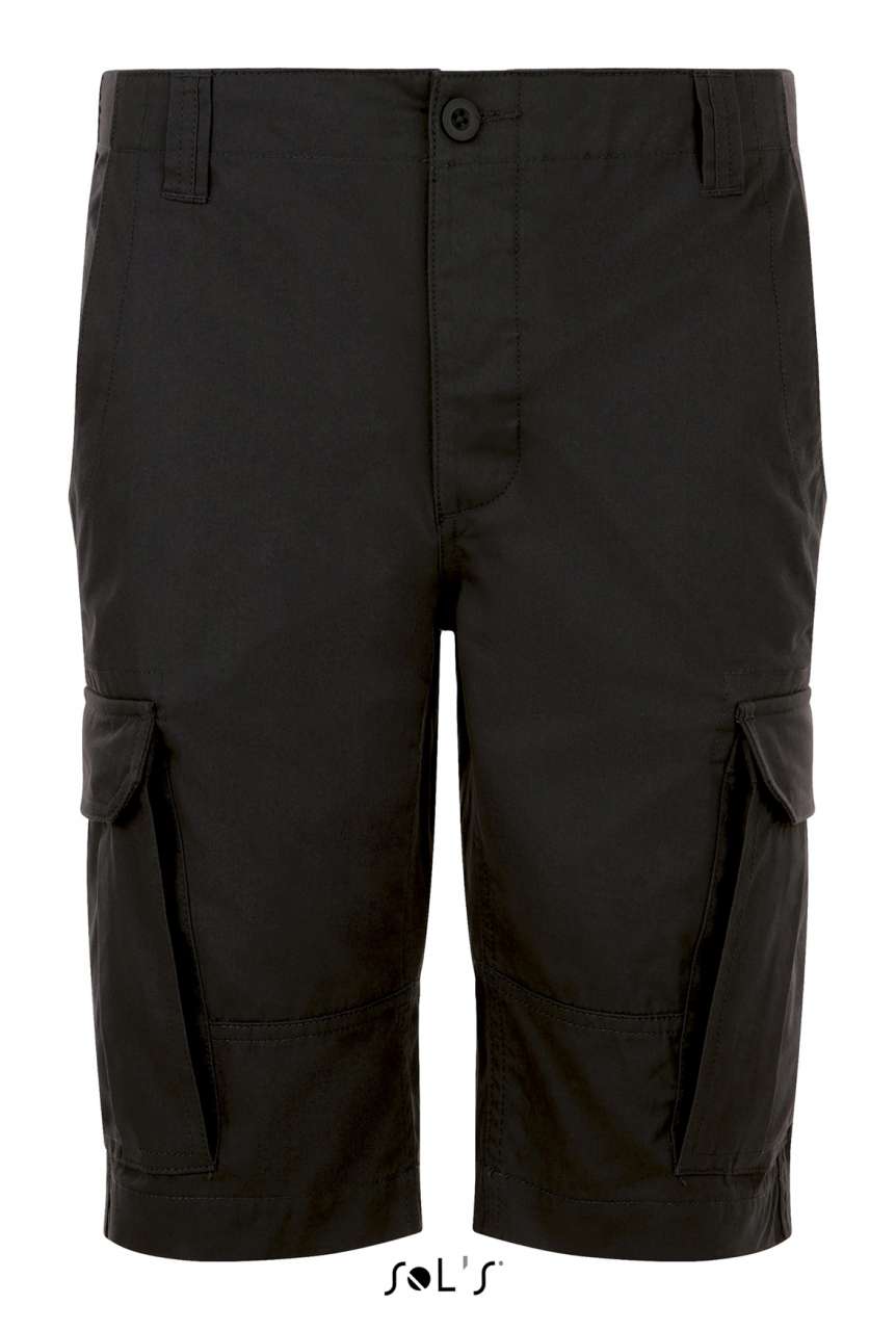 SOL'S JACKSON - MEN'S BERMUDA SHORTS - Black - Main