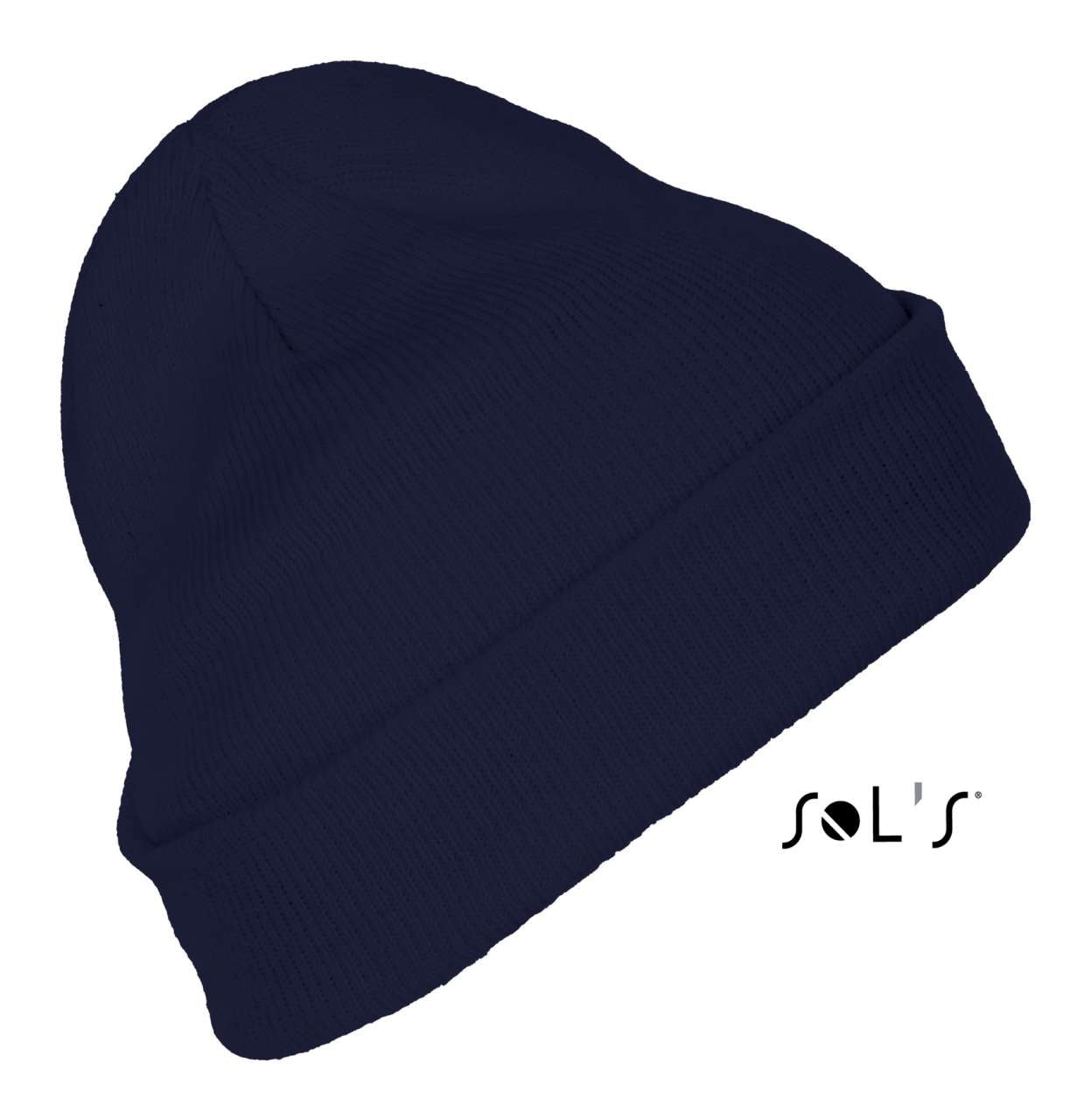 SOL'S PITTSBURGH - SOLID-COLOUR BEANIE WITH CUFFED DESIGN - French Navy - Main