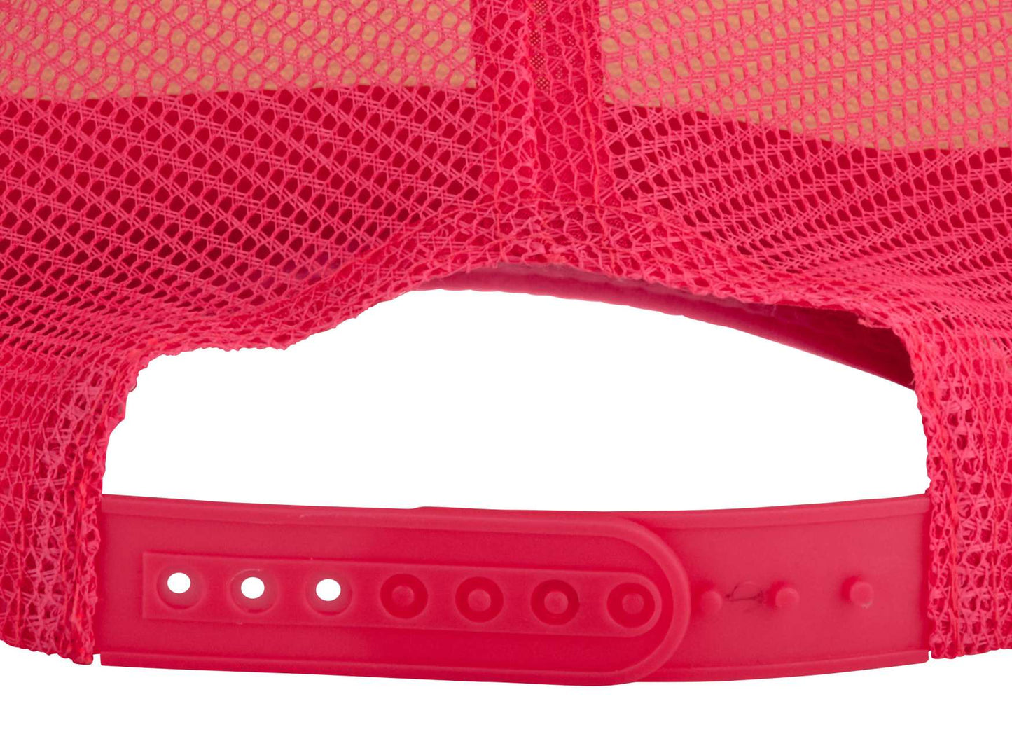 SOL'S BUBBLE - FIVE PANEL MESH CAP - White/Red - Additional