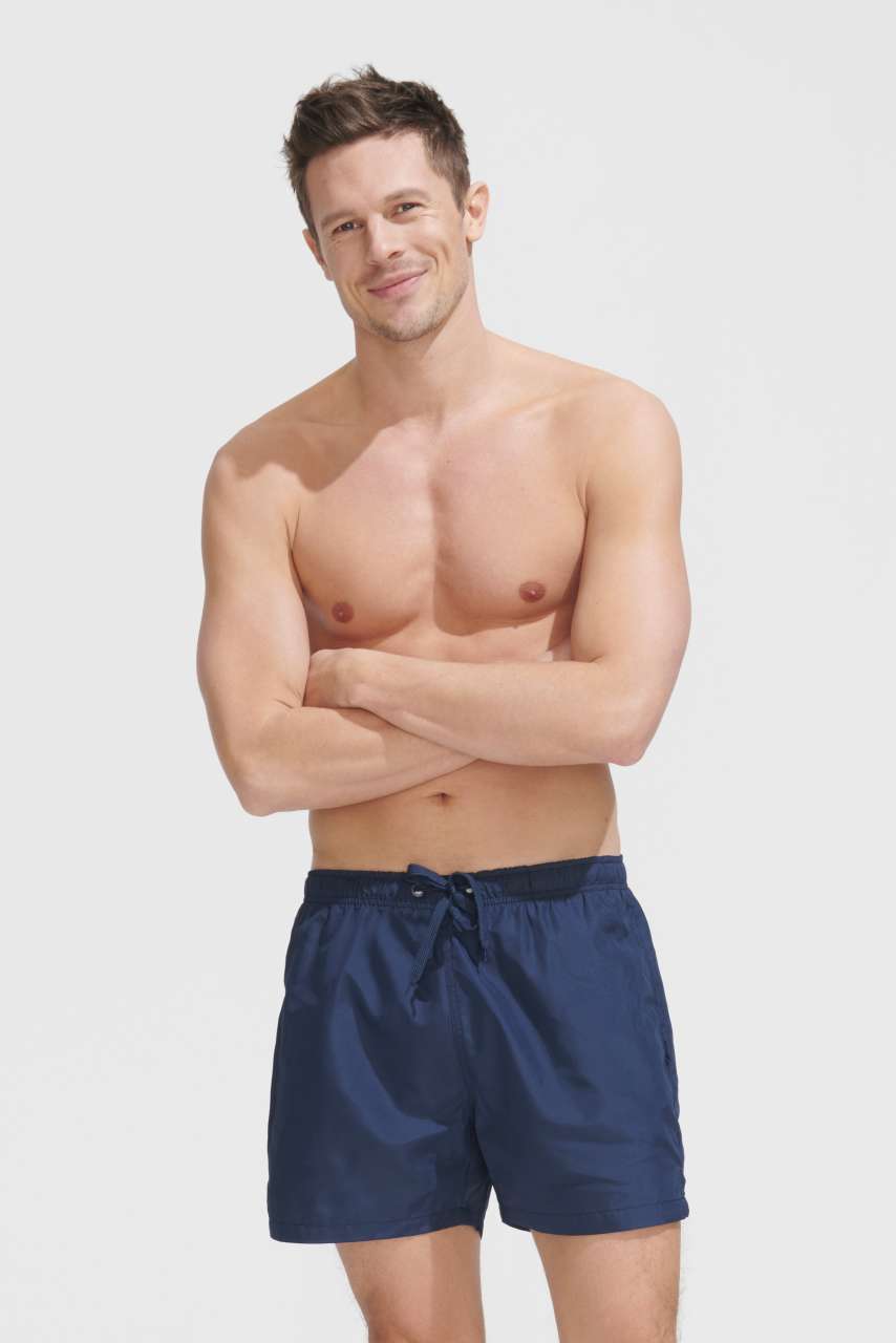 SOL'S SANDY - MEN'S SWIM SHORTS - Black - Model