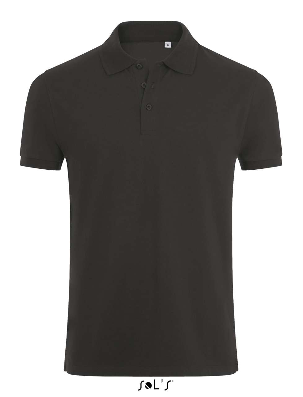 SOL'S PHOENIX MEN - COTTON-ELASTANE POLO SHIRT - Charcoal Melange - Main